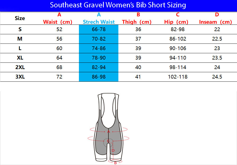 Southeast Gravel Women's Bib Shorts